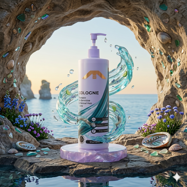 Cologne Shampoo (1 L) – Sulfate-Free, Moisture-Locking Hair Cleanser