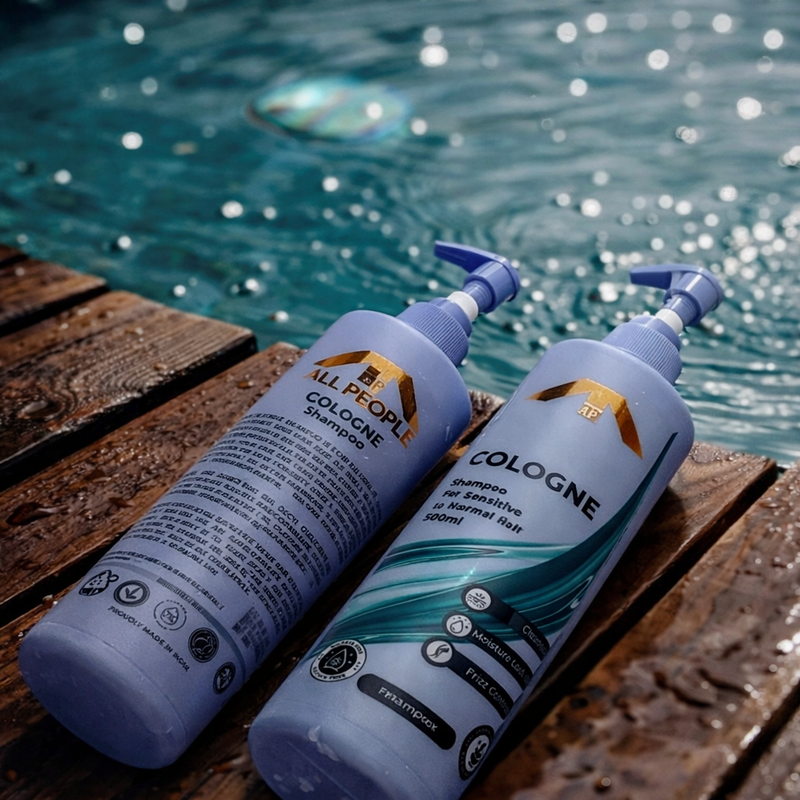 Cologne Shampoo (500 ml) – Sulfate-Free, Fresh Daily Hair Cleanser