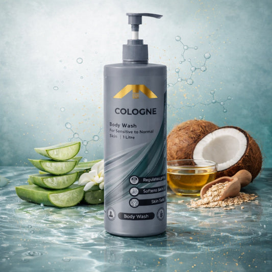 Cologne Body Wash (1 L) – Sulfate-Free, Fresh Daily Cleanser
