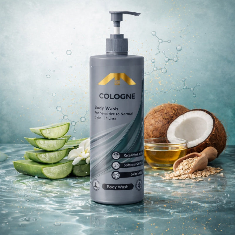 Cologne Body Wash (1 L) – Sulfate-Free, Fresh Daily Cleanser