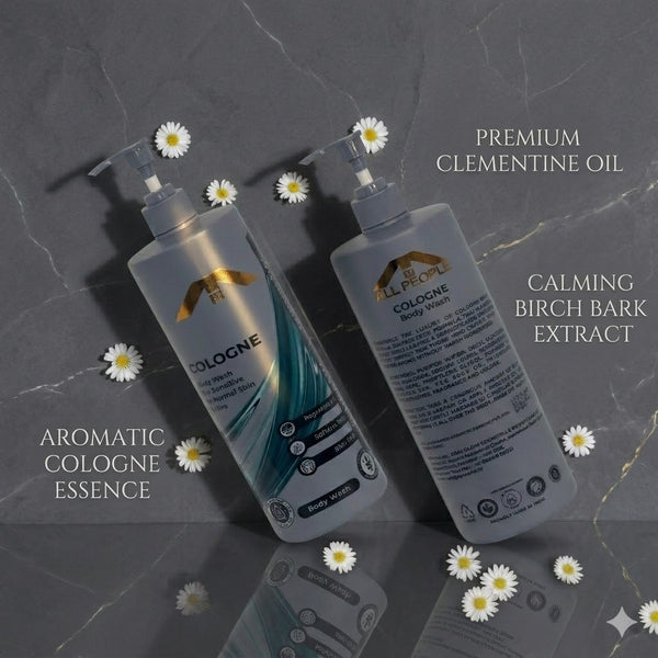 Cologne Body Wash (1 L) – Sulfate-Free, Fresh Daily Cleanser