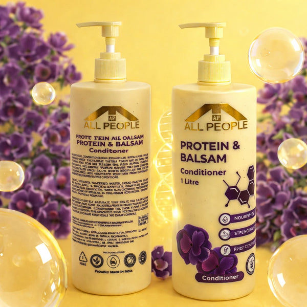 Protein & Balsam Hair Conditioner 1000 ML -  Smooth & Strengthen Hair