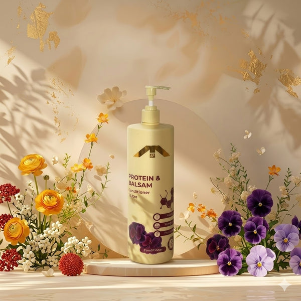 Protein & Balsam Hair Conditioner 1000 ML -  Smooth & Strengthen Hair