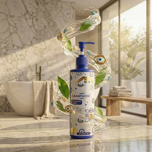 Camphor Shower Gel & Body Wash (500 ml) – Cooling & Refreshing Cleanser