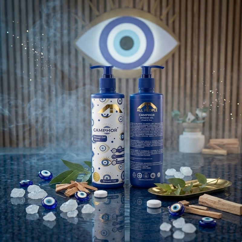 Camphor Shower Gel & Body Wash (500 ml) – Cooling & Refreshing Cleanser